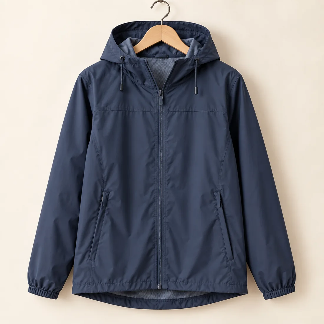 Leichte Regenjacke